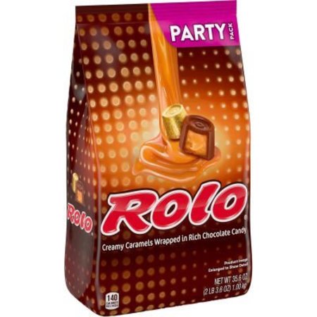 GREEN RABBIT HOLDINGS ROLO Milk Chocolate and Caramel Candy, 35.6 oz 24600406
